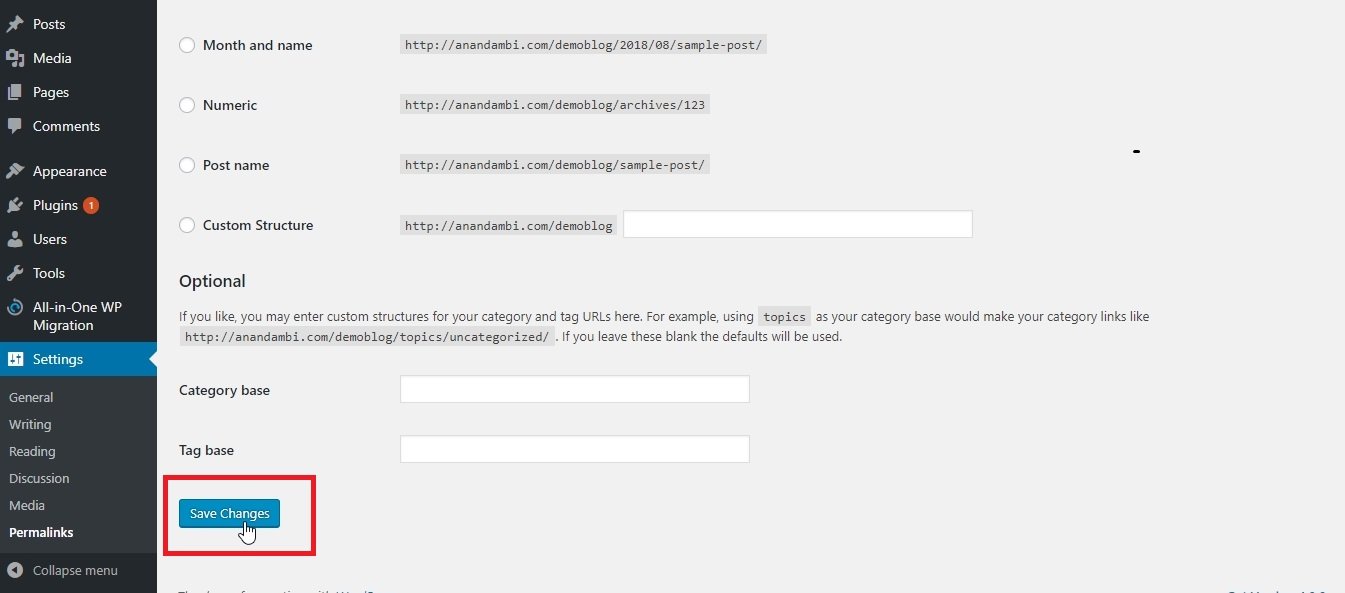 migrate wordpress website new hosting 