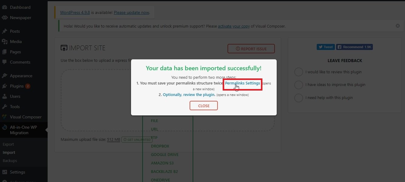 migrate wordpress website new hosting 