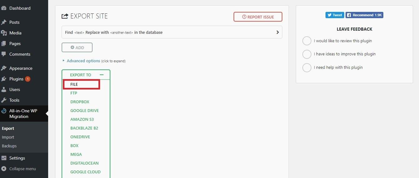 migrate wordpress website new hosting 