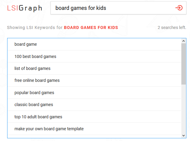 keywords research