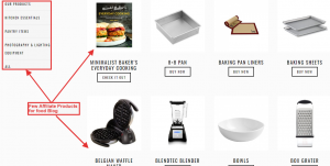 Affiliate marketing example