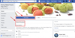 FB food group example